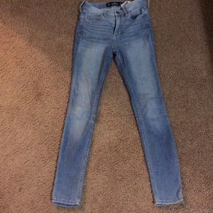 Hollister high rise super skinny jeans